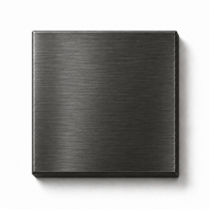 Brushed Steel Black